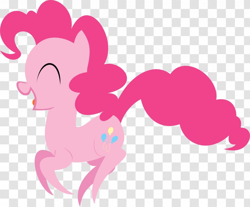 Pony Pinkie Pie Rarity Applejack Twilight Sparkle - Heart - Horse Transparent PNG