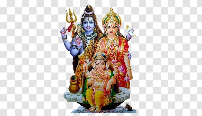 Parvati Ganesha Shiva Hinduism God - Guru - Transparent Transparent PNG