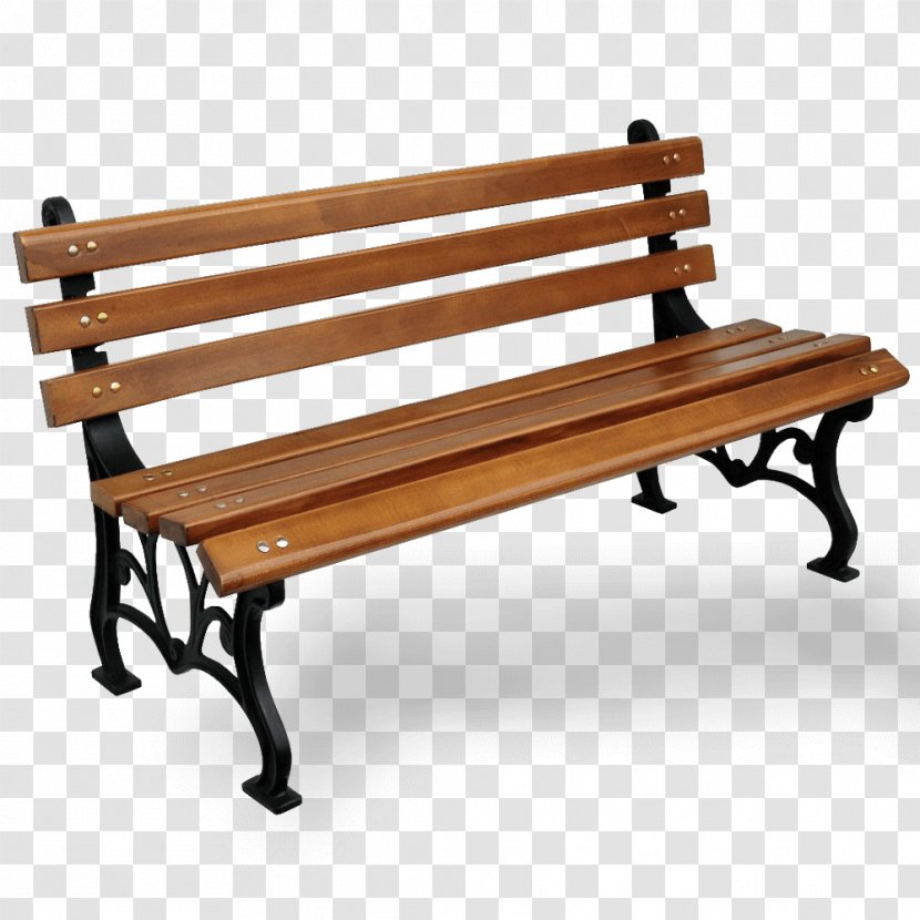 Garden Furniture Bench Lumber - Metal - Bank Transparent PNG