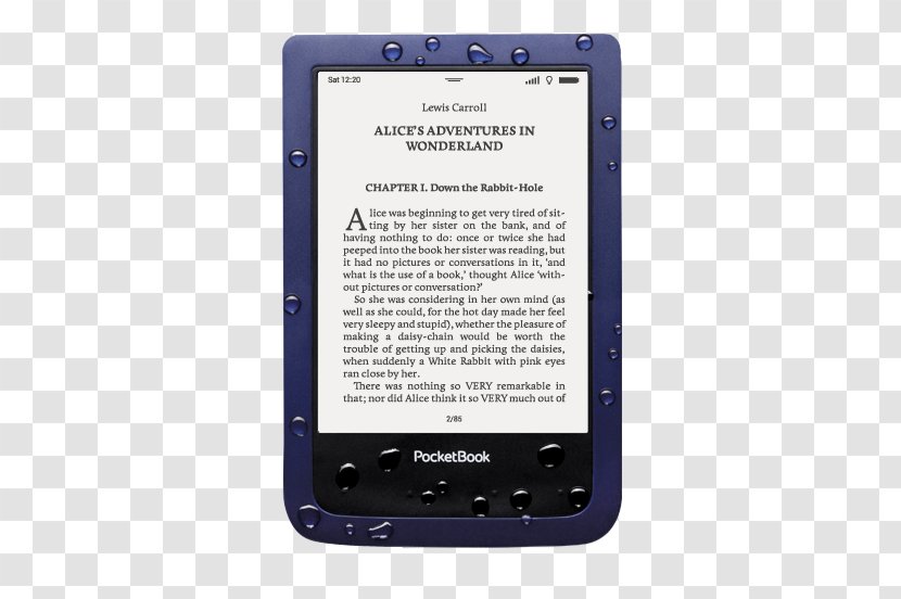 PocketBook International E-Readers EBook Reader 15.2 Cm PocketBookTouch Lux Sony Tablet Computers - Ebook - Ink Drop Transparent PNG