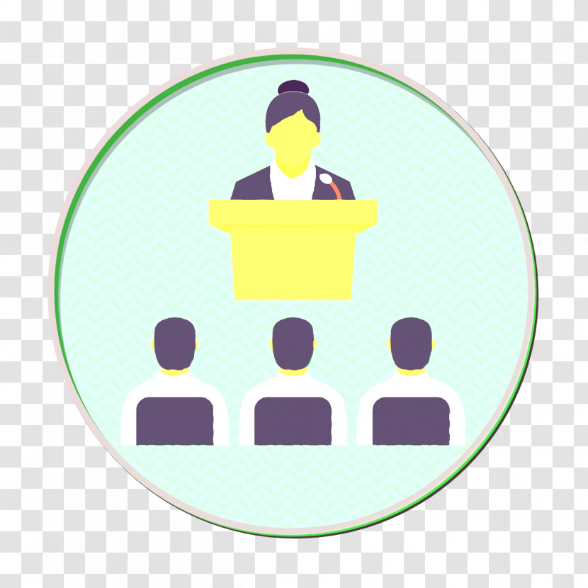 Education Icon Presentation Icon Teamwork And Organization Icon Transparent PNG