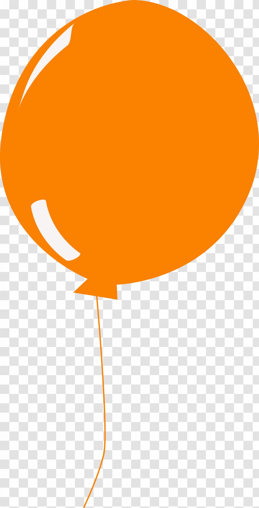 Halloween - Orange - Balloon Transparent PNG