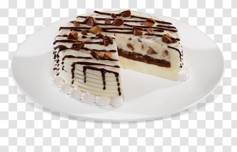 Reese's Peanut Butter Cups Layer Cake Ice Cream Pieces - Cheesecake Transparent PNG