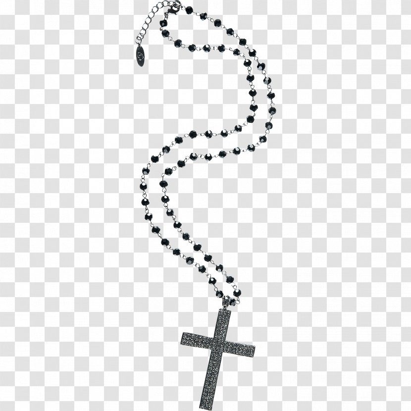 Necklace Rosary Cross Jewellery Bead - Number - Plastic Beads Transparent PNG
