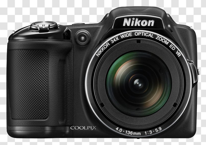Nikon COOLPIX L820 L830 Coolpix P520 Camera - Single Lens Reflex Transparent PNG