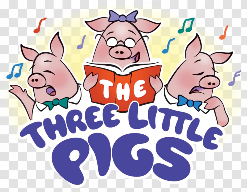 Wildwood Park For The Arts Three Little Pigs - Cartoon Transparent PNG