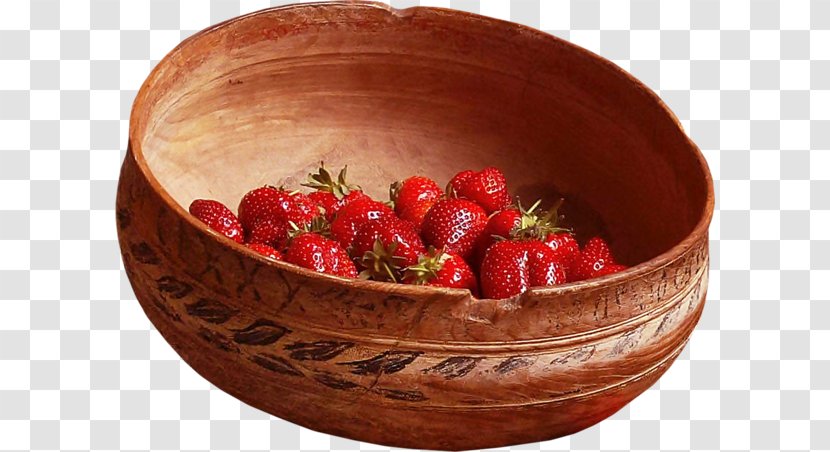 Strawberry Fruitcake Bowl - Amorodo - In The Basin Transparent PNG