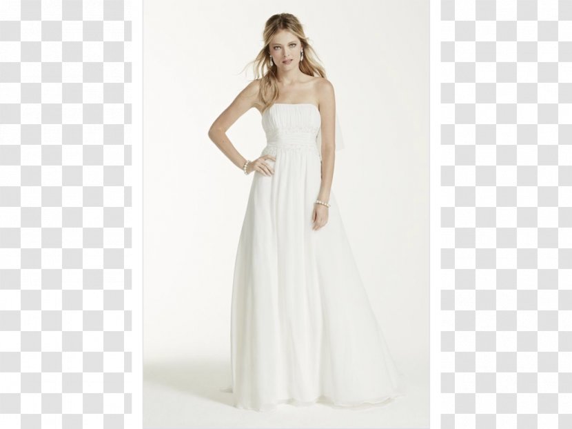Wedding Dress Empire Silhouette A-line Fashion - Flower Transparent PNG