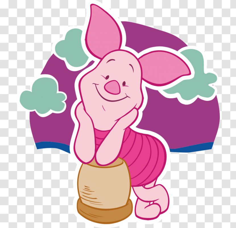 Piglet Winnie-the-Pooh The Walt Disney Company - Pink - Winnie Pooh Transparent PNG