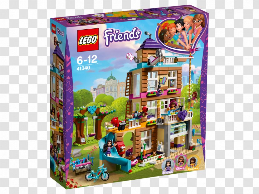 LEGO 41340 Friends Friendship House Toy Lego City Transparent PNG