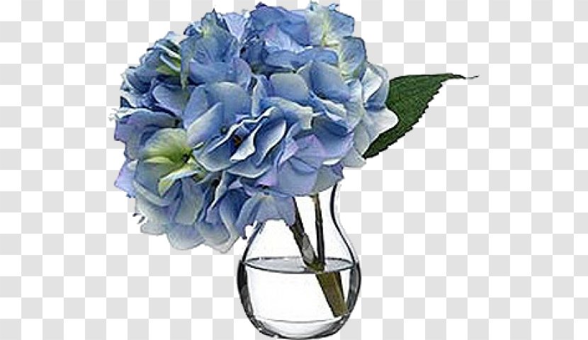 Garden Roses Blue French Hydrangea Cut Flowers - Stock Photography - Flower Transparent PNG