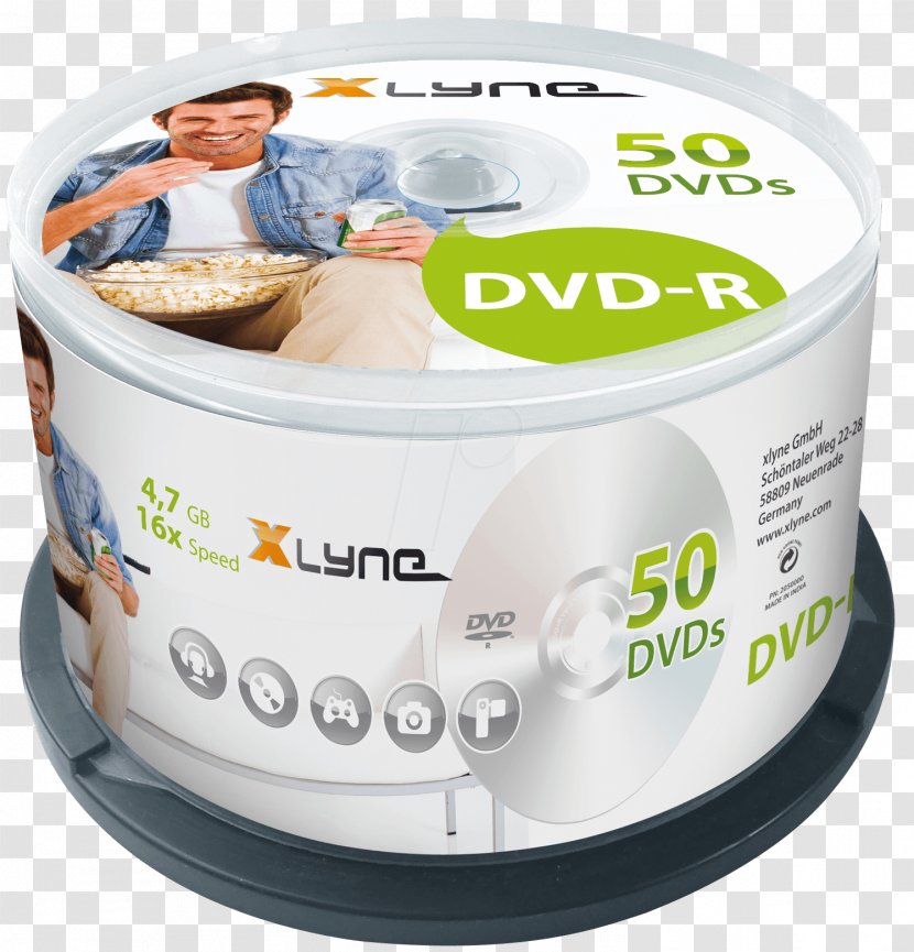 Blu-ray Disc Spindle DVD±R CD-ROM - Dvd Recordable Transparent PNG