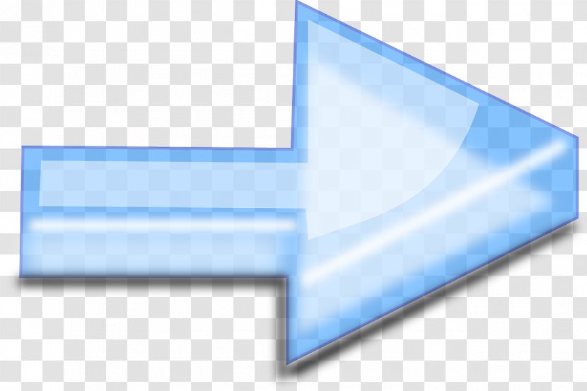 Computer Mouse Cursor Pointer - Blue Transparent PNG