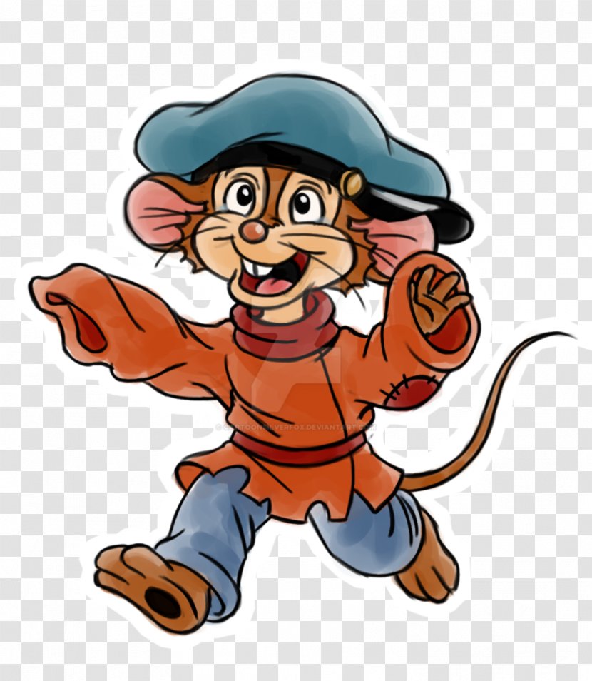 Fievel Mousekewitz Drawing Art Character - American Tail - Poor Transparent PNG