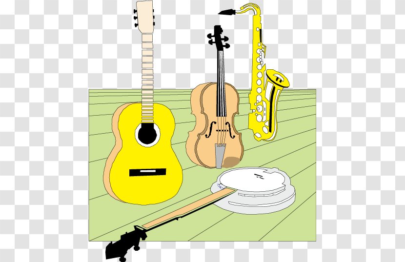 Musical Instrument Royalty-free Clip Art - Frame - Cartoon Instruments Set Vector Transparent PNG