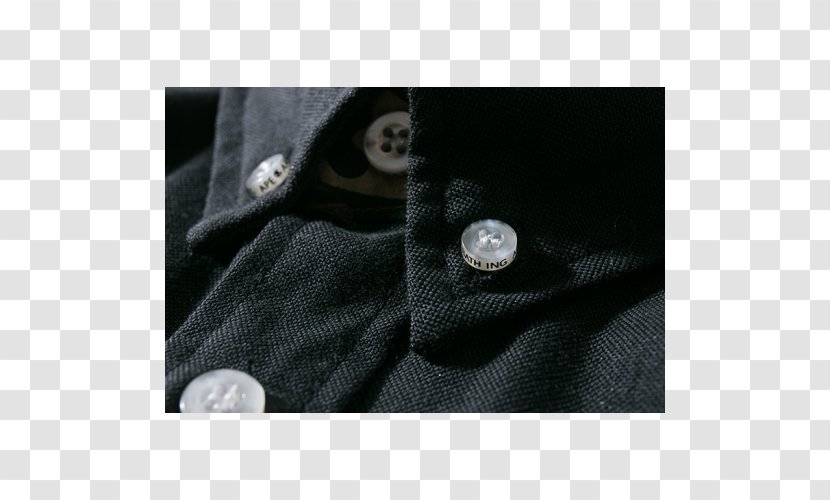 Button Zipper Barnes & Noble Black M Transparent PNG