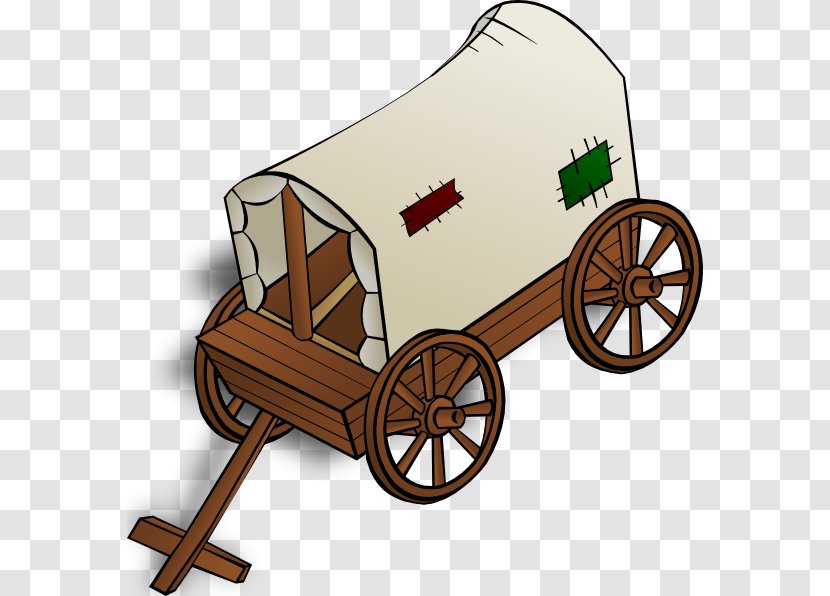 Cart Covered Wagon Clip Art - Car Transparent PNG