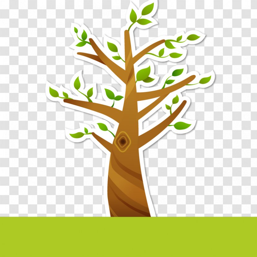 Clip Art - Plant - Vector Trees Transparent PNG