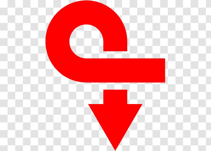 Arrow - Red - Logo Symbol Transparent PNG