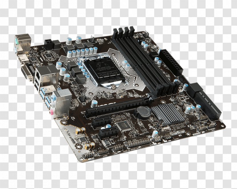 Intel Motherboard MSI LGA 1151 Skylake - Core Transparent PNG