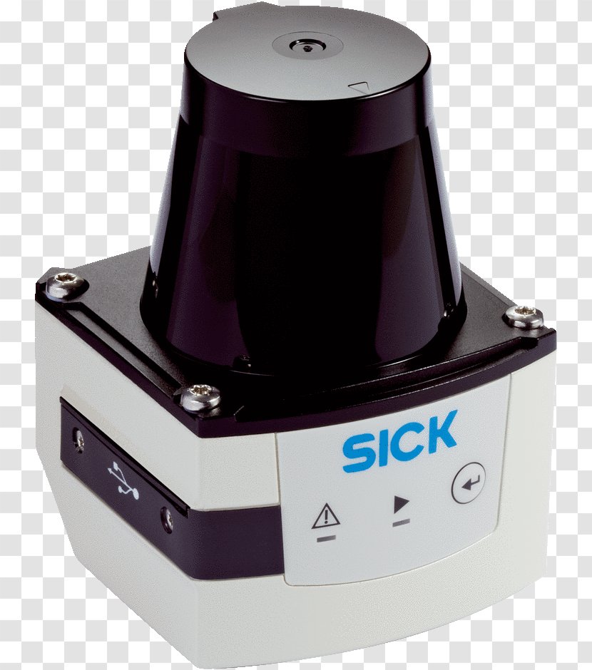 Lidar Sick AG Laser Scanning Sensor Robotics Transparent PNG