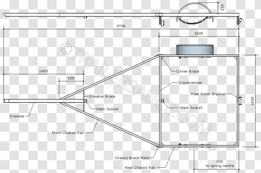 Floor Plan Line - Draw Bar Box Transparent PNG