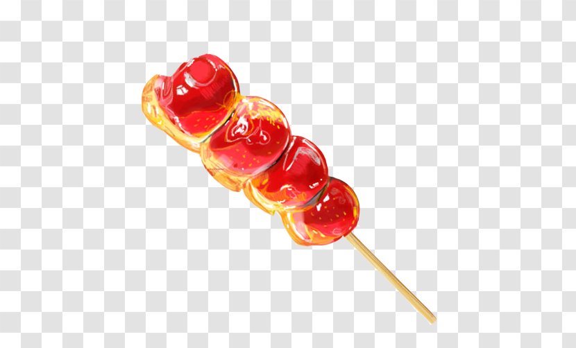 Lollipop Tanghulu Hot Pot - Art - Sugar-coated Haws Creative Hand-painted Pictures Transparent PNG