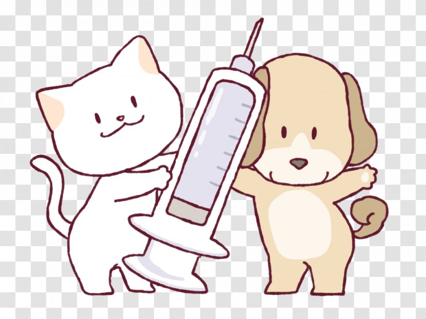 Cat Dog Vaccine Vaccination Pet - Frame Transparent PNG