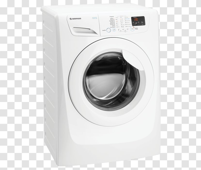 Washing Machines Laundry Simpson Home Appliance - Major - Machine Top Transparent PNG