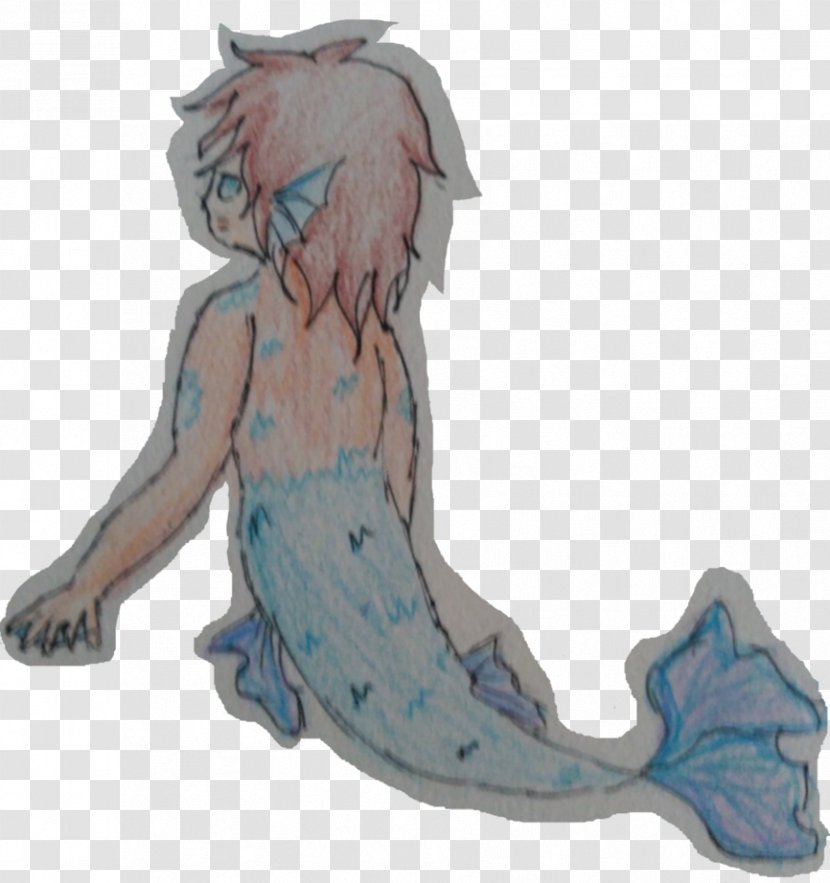 Mermaid Tail Figurine Jaw Transparent PNG