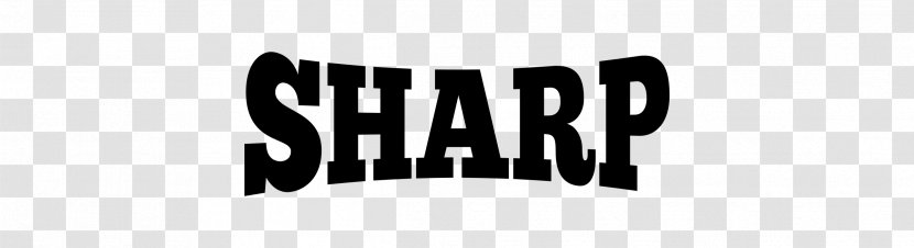 Sharp Corporation Clip Art - Black And White - Lettering Transparent PNG