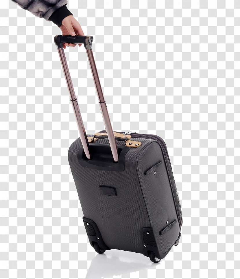 Hand Luggage Baggage Suitcase Bag Tag Travel - Black Transparent PNG