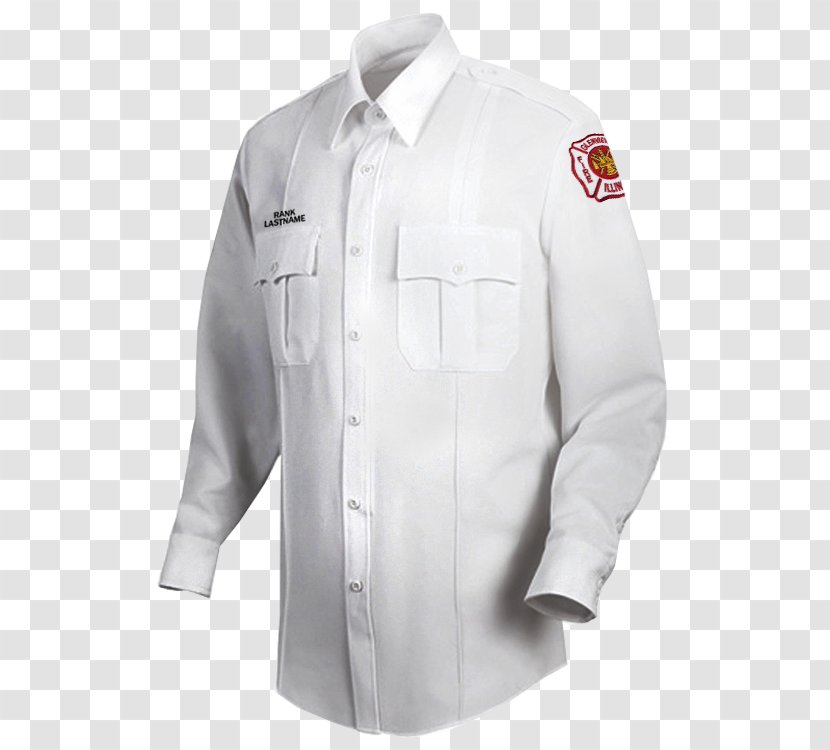 Dress Shirt White T-shirt Overcoat Collar - Trench Coat Transparent PNG