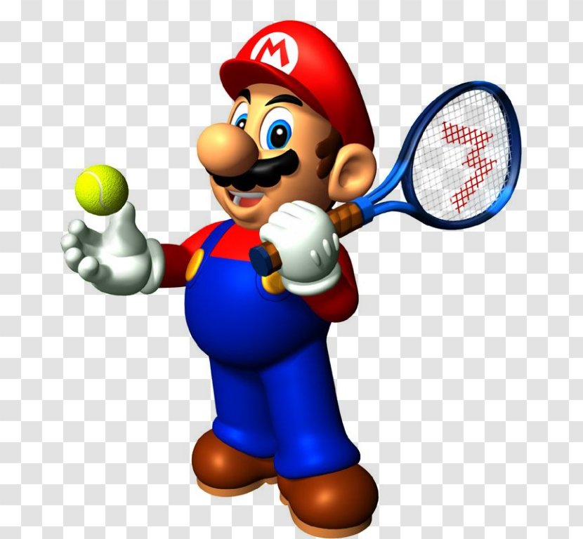 Mario Tennis Super Nintendo Entertainment System 64 Transparent PNG