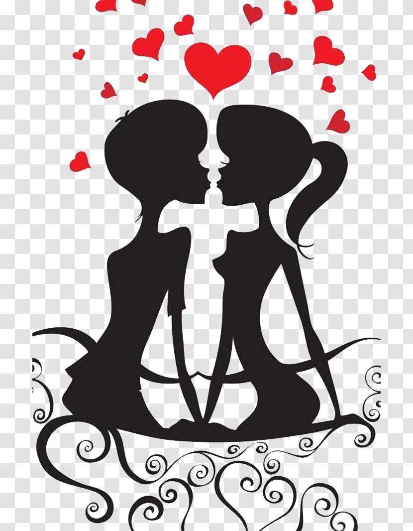 Love Romance Clip Art - Watercolor - People In Transparent PNG