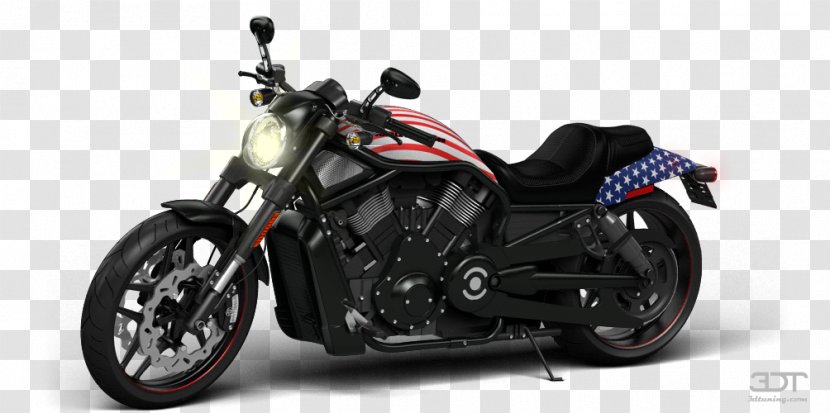 Motorcycle Cruiser Car Chopper Harley-Davidson VRSC - Wheel - Tuning Transparent PNG