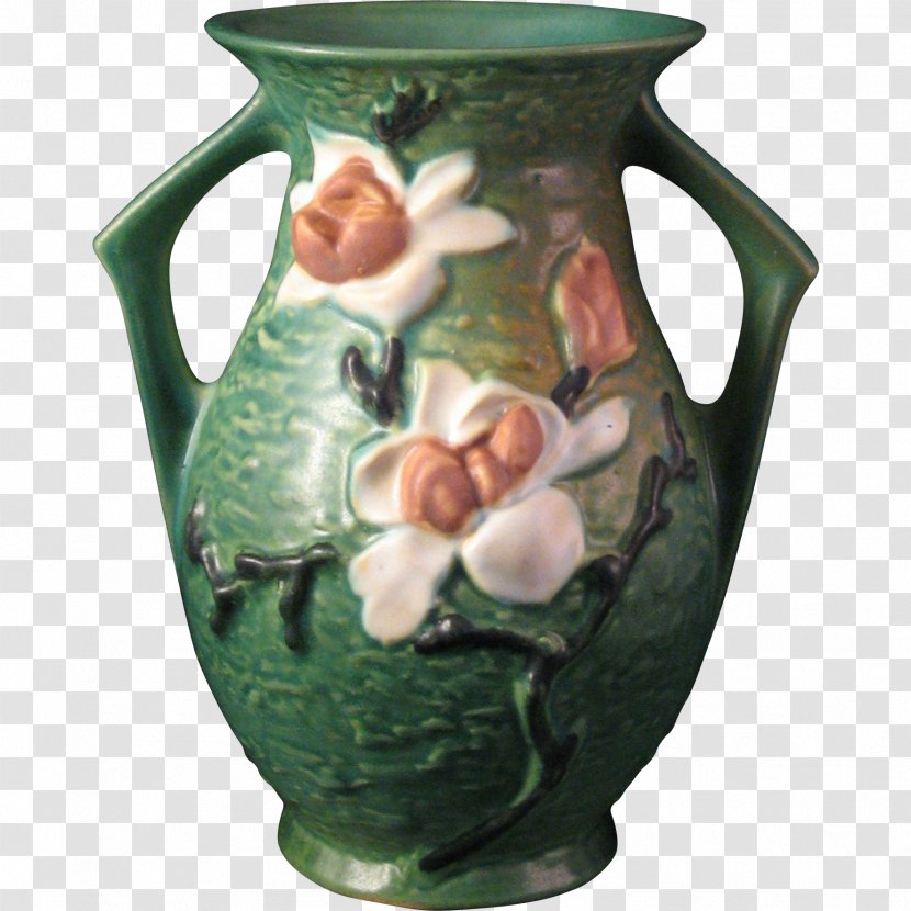 Roseville Pottery Vase Jug - Drinkware Transparent PNG