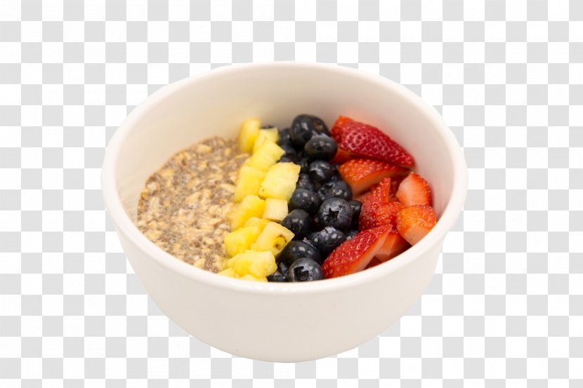 Muesli Breakfast Açaí Na Tigela Food Oatmeal - Fresh Berries Transparent PNG