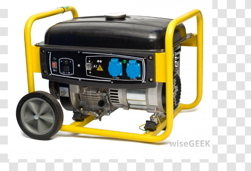 Electric Generator Engine-generator Electricity Power Gas - Electrical Energy - Business Transparent PNG