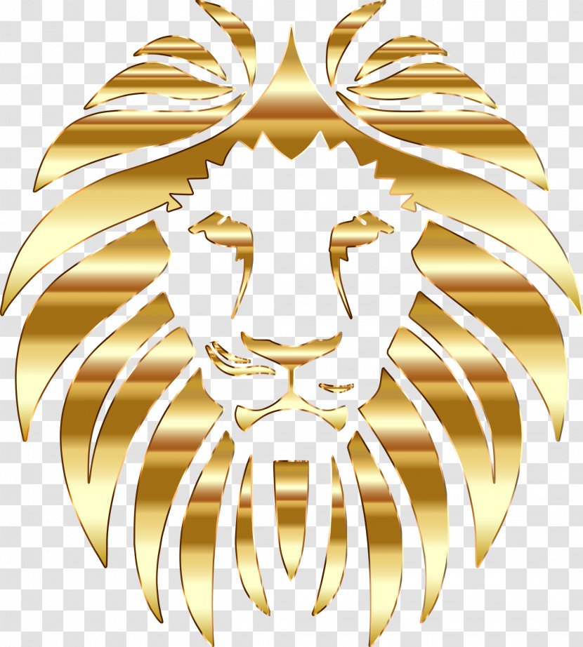 Lion Felidae Clip Art - Symbol - Lions Head Transparent PNG