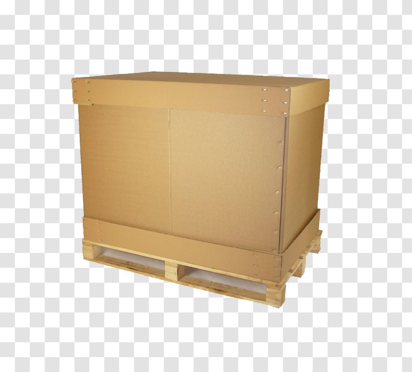 Box Pallet Packaging And Labeling Plastic - Transport - Carton Transparent PNG