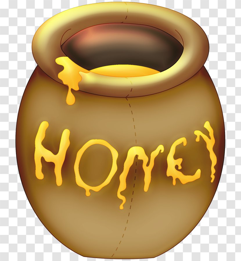 Honey Jar Parrxf3n - Food - Cartoon Pot Transparent PNG