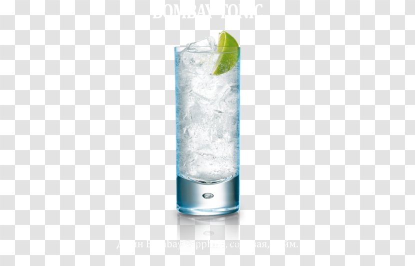 Gin And Tonic Vodka Water Cocktail - Bombay Sapphire Transparent PNG