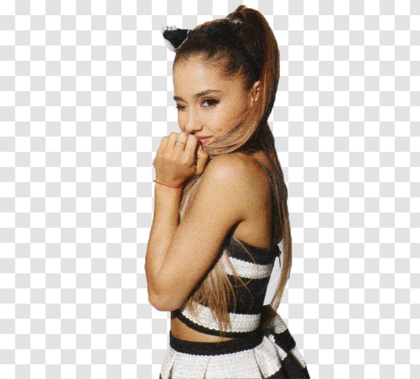 Ariana Grande KIIS-FM Jingle Ball Red String Tour 2014 Victorious - Heart Transparent PNG