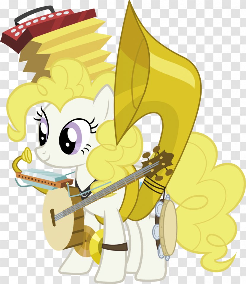 Pinkie Pie Horse My Little Pony Sousaphone - Frame - Accordion Transparent PNG