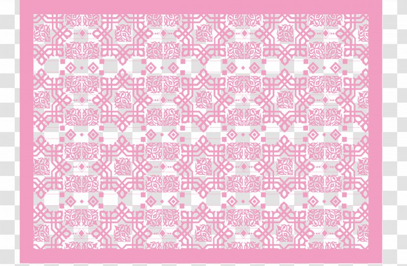 Islam Pink Adobe Illustrator - Rectangle - Islamic Pattern Transparent PNG