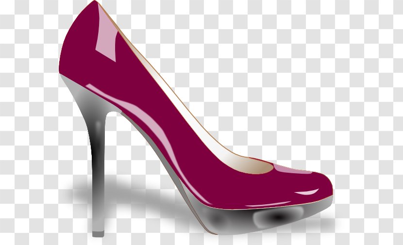 High-heeled Footwear Court Shoe Handbag Clip Art - Outdoor - Heels Transparent PNG