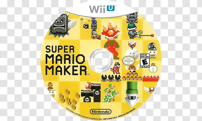 Super Mario Maker Wii U Bros.: The Lost Levels Game - Nintendo Transparent PNG