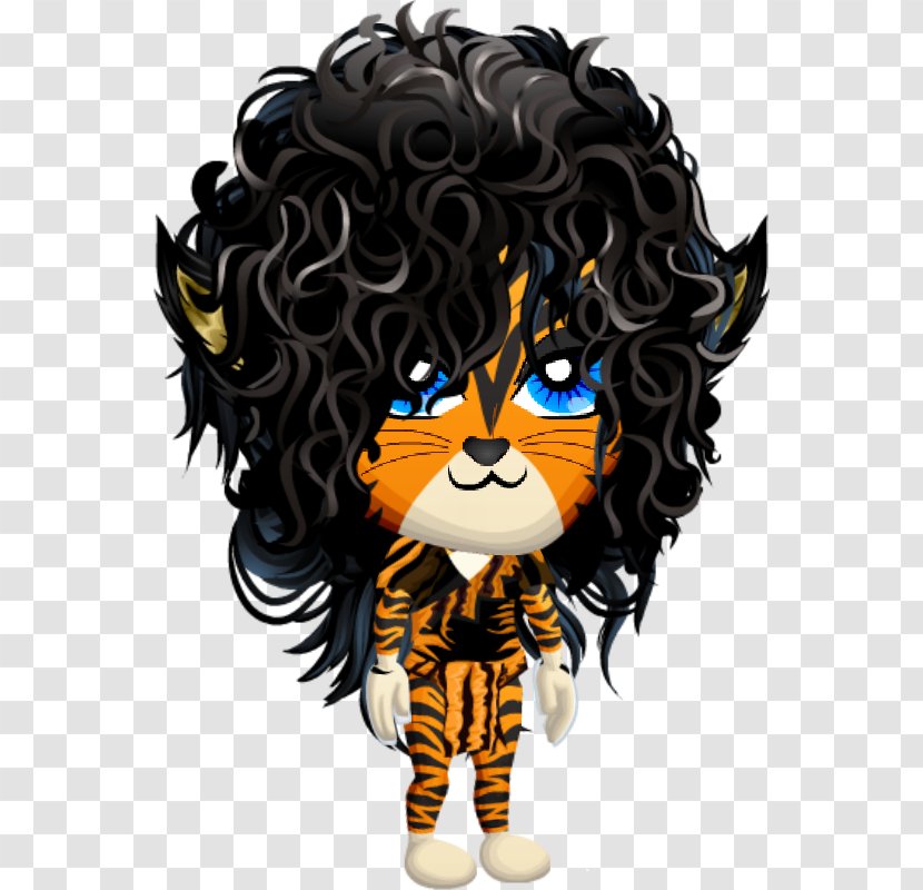 Tiger Lion Cartoon Character - Big Cats Transparent PNG