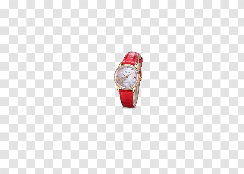 Red Heart - Watch Transparent PNG